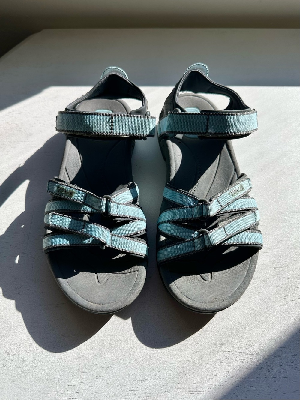 Teva tirra sky blue strappy outdoor sandal women’s US 5.5 EU 36.5